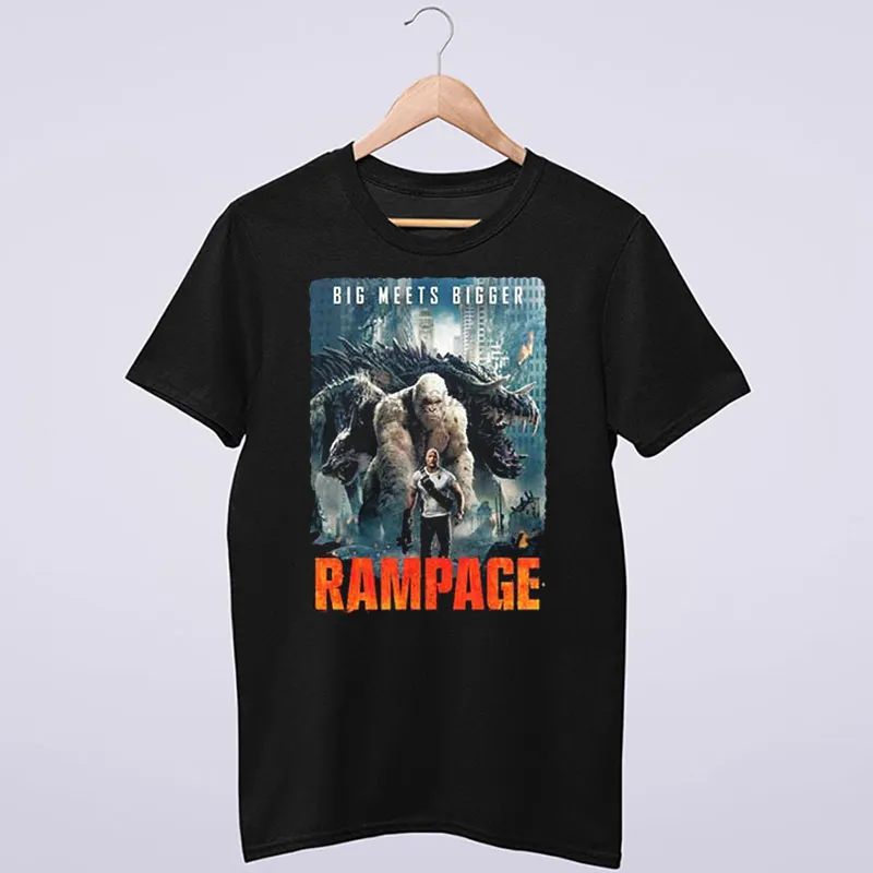 Dwayne Johnson The Movie Rampage Shirt