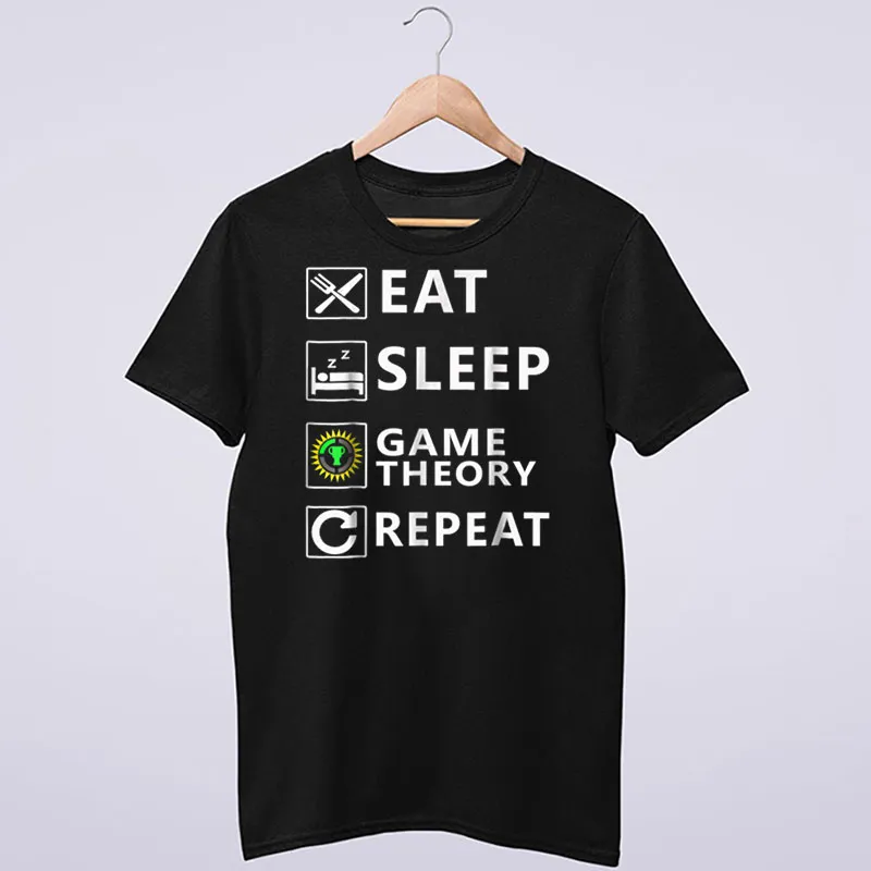 Eat Sleep Game Theory Merch Shirt