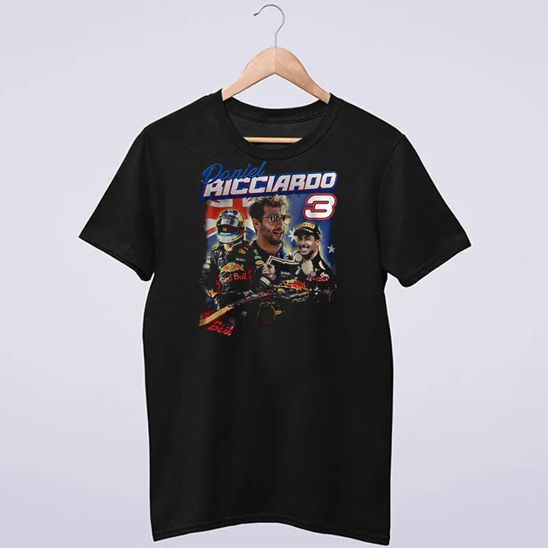 Formula One Racing Daniel Ricciardo Merch Shirt