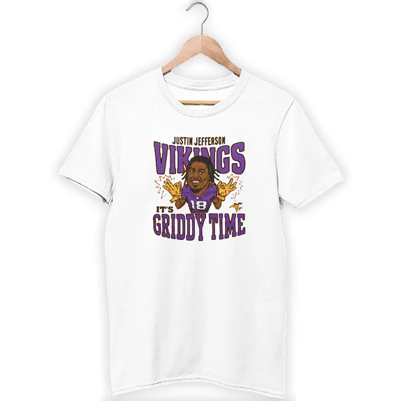 Justin Jefferson Minnesota Vikings Griddy Shirt