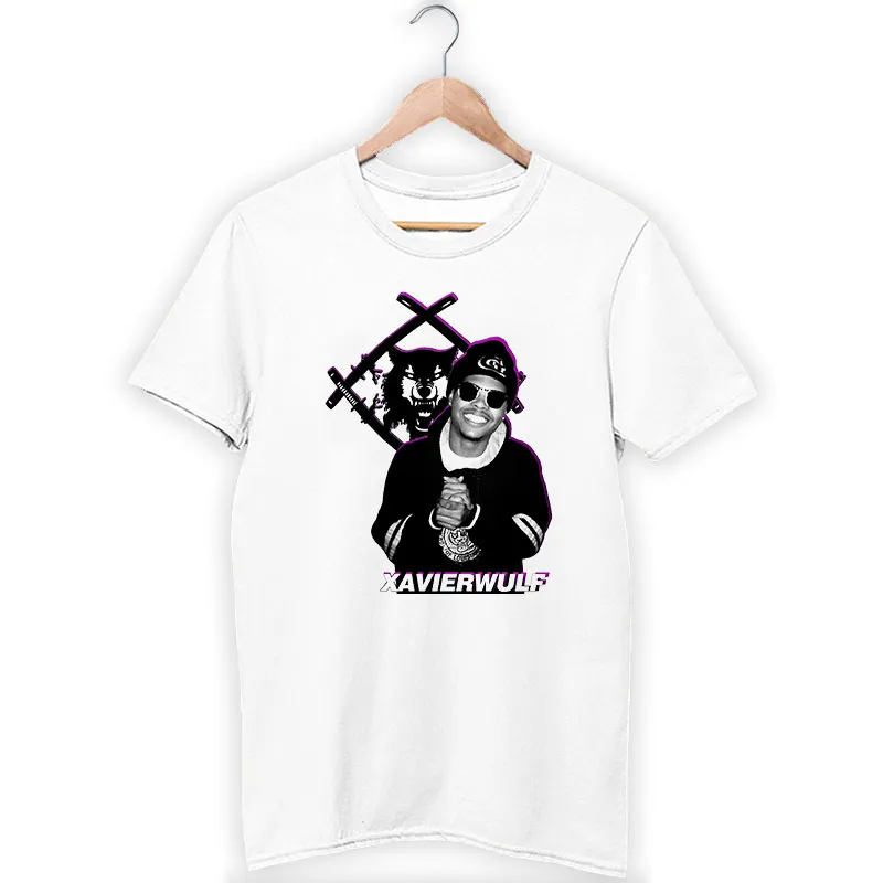 Retro Rapper Hip Hop Xavier Wulf Merch Shirt