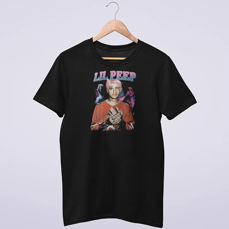 Retro Rapper Lil Peep Merch Shirt