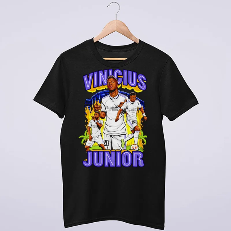 Retro Vintage Vinicius Junior T Shirt