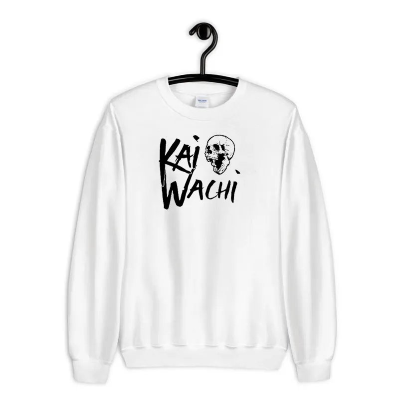 White Sweatshirt Skull Team Kai Wachi Merch Shirt