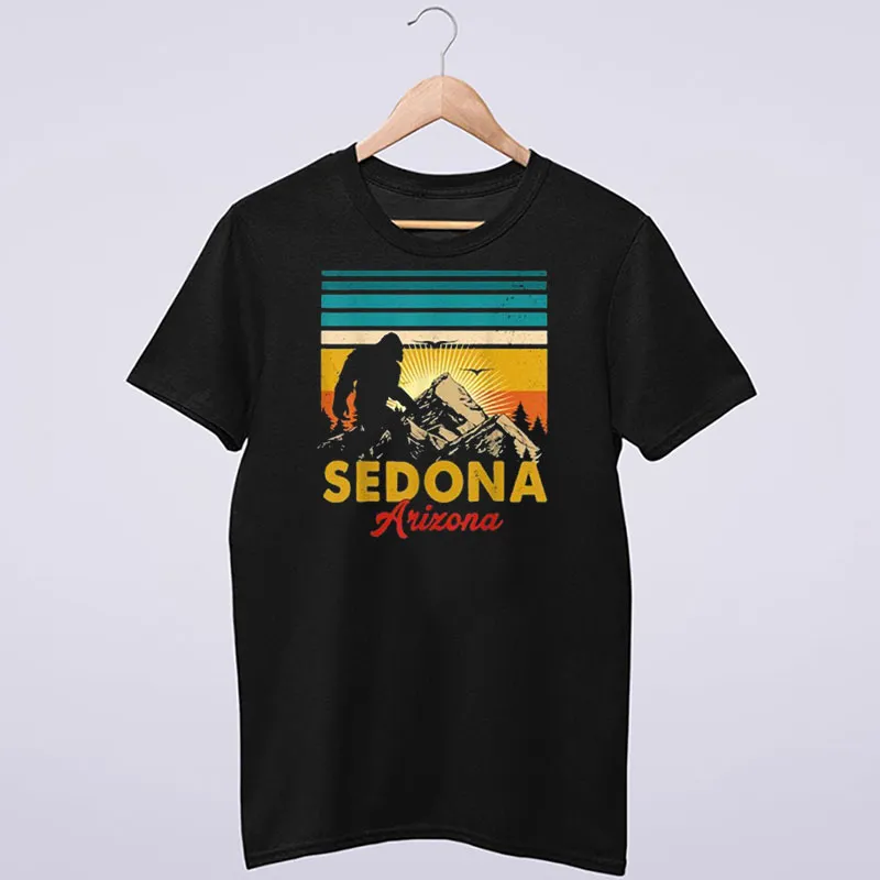 Bigfoot National Park Mountains Camping Sedona Shirt