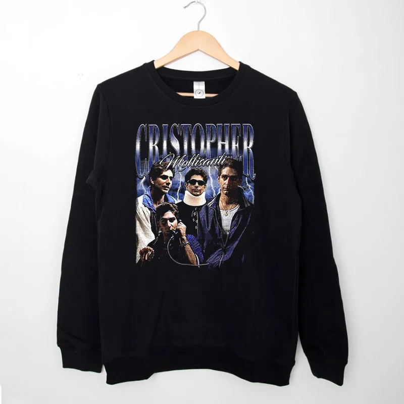 Black Sweatshirt Retro Michael Imperioli Christopher Moltisanti Shirt