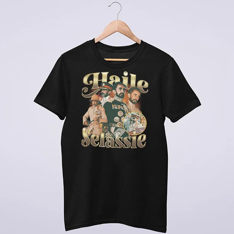Vintage Inspired Haile Selassie Shirt