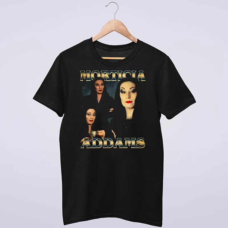 Vintage Inspired Morticia Addams Shirt