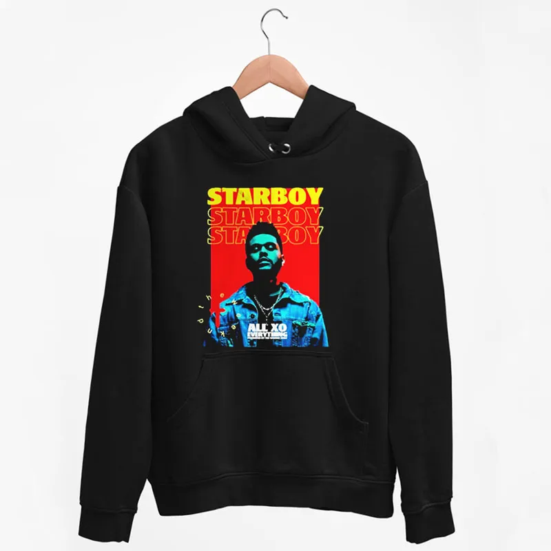 Black Hoodie All Xo Everything The Weeknd Starboy Shirt
