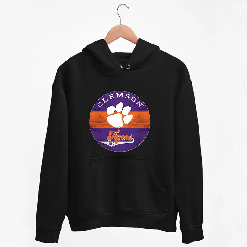 Black Hoodie College University Tigers Clemson Sweatshirts