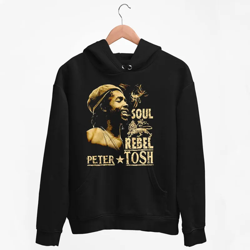 Black Hoodie Legend Reggae Bob Marley Peter Tosh T Shirt