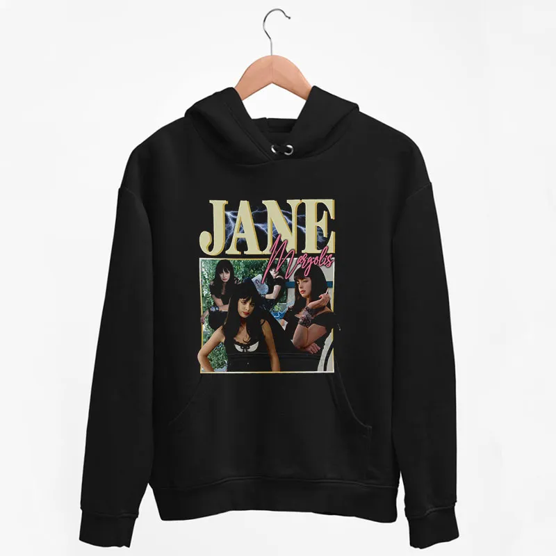 Black Hoodie Retro Vintage Jane Margolis Shirt