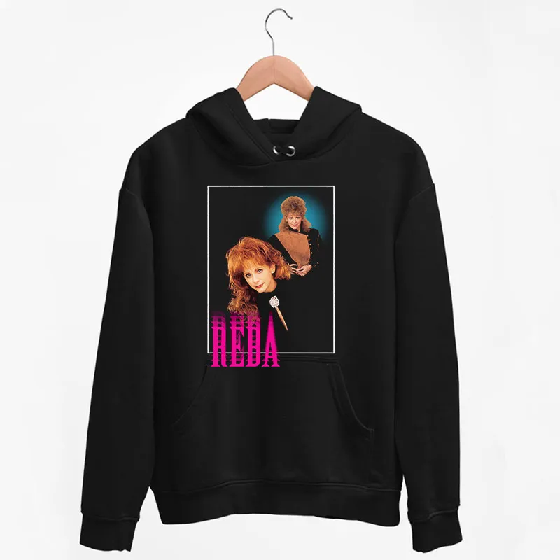 Black Hoodie Vintage Inspired Nell Reba Mcentire T Shirt