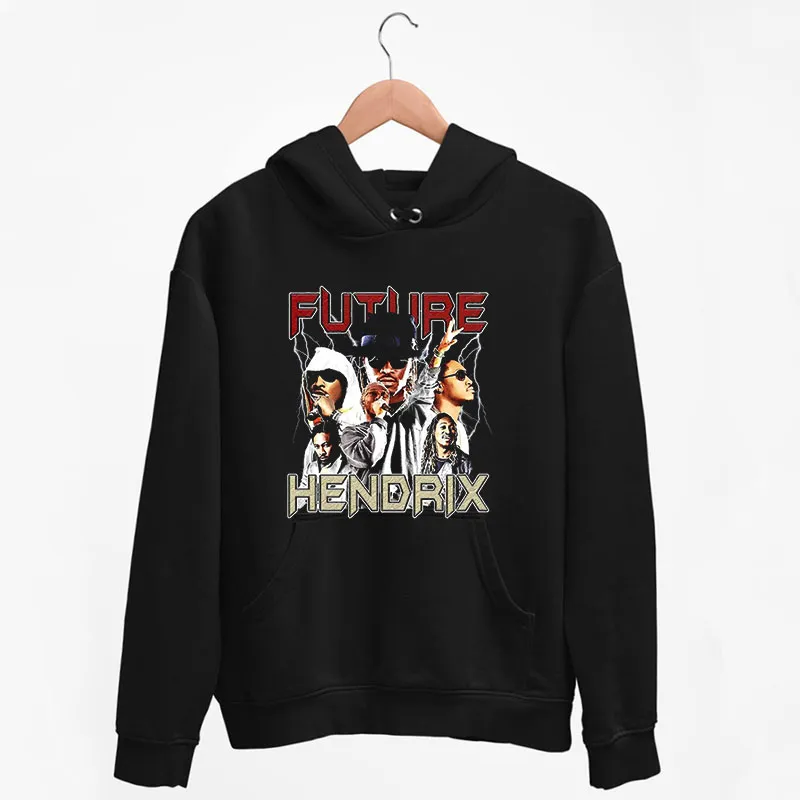 Black Hoodie Vintage Rapper Future Hendrix Shirt