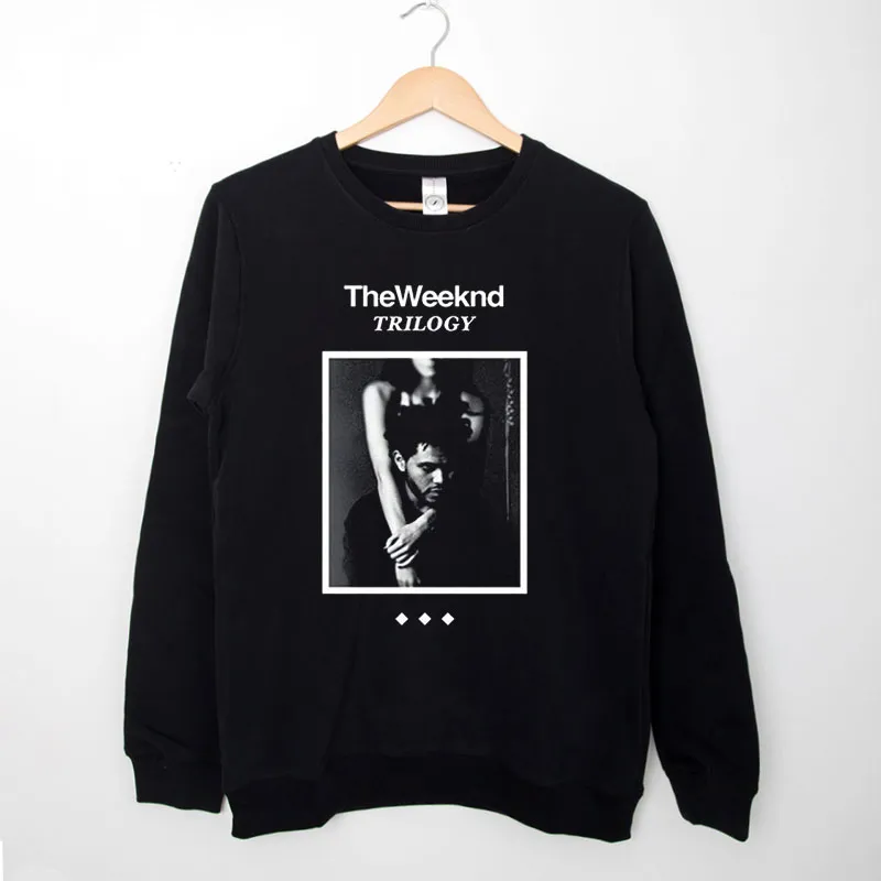 Black Sweatshirt 90s Vintage The Weeknd Trilogy Hoodie