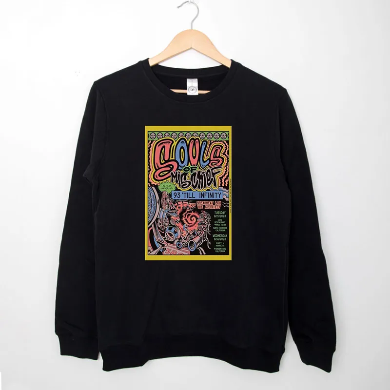 Black Sweatshirt 93' Til Infinity 30 Year Anniversary Souls Of Mischief Shirt