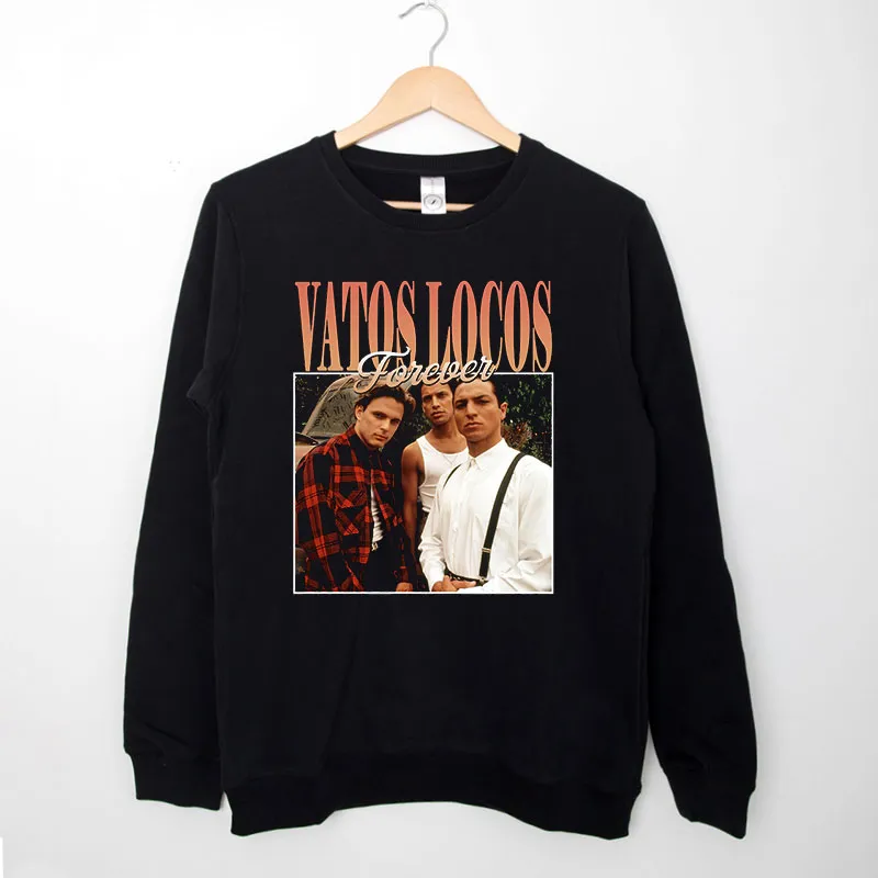 Black Sweatshirt Blood In Blood Out 1993 Vatos Locos T Shirt