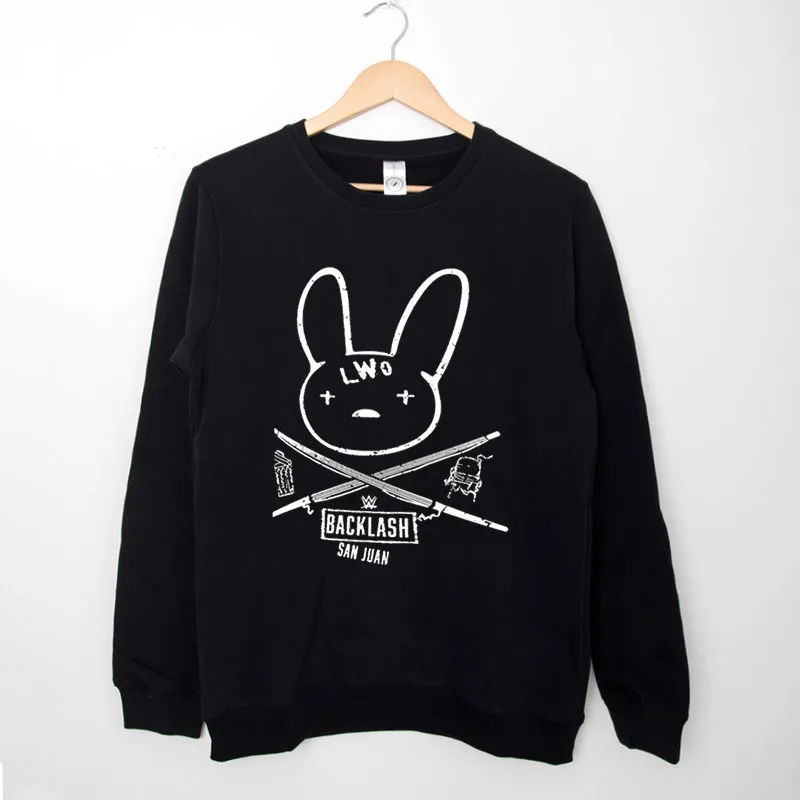 Black Sweatshirt Kendo Blacklash San Juan Youth Bad Bunny Lwo Shirt