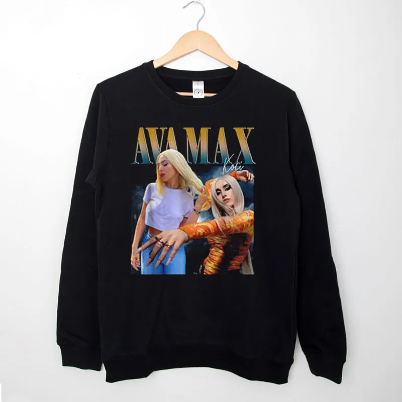 Black Sweatshirt On Tour Finally Ava Max Shirt
