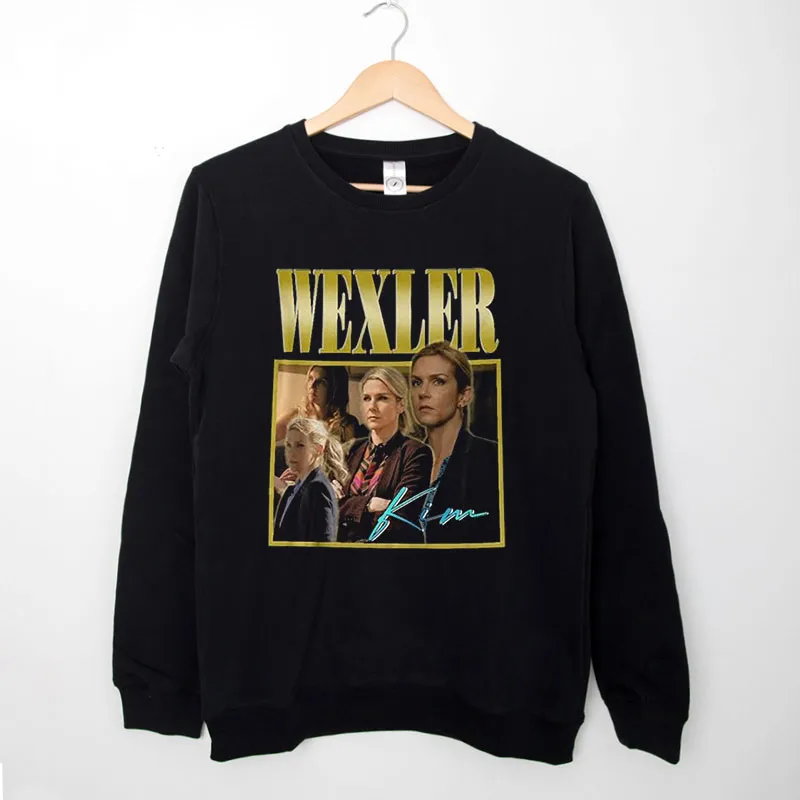 Black Sweatshirt Retro Vintage Kim Wexler T Shirt