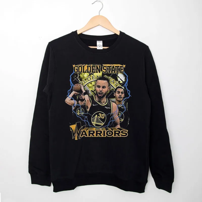 Black Sweatshirt Stephen Curry Golden State Warriors Vintage T Shirt