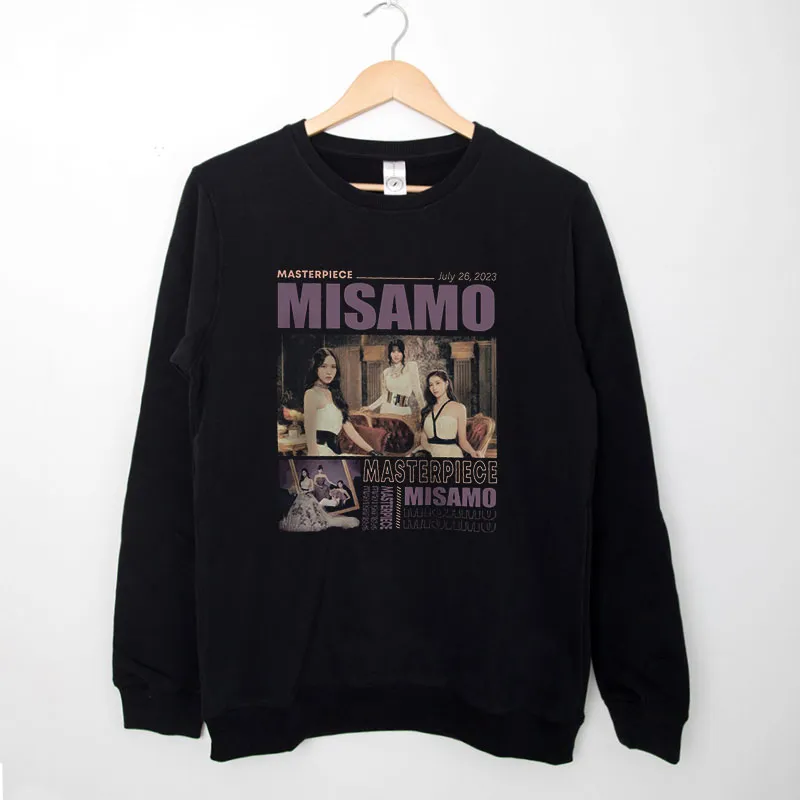 Black Sweatshirt Twice Mini Album Misamo Kpop Merch Sweatshirt