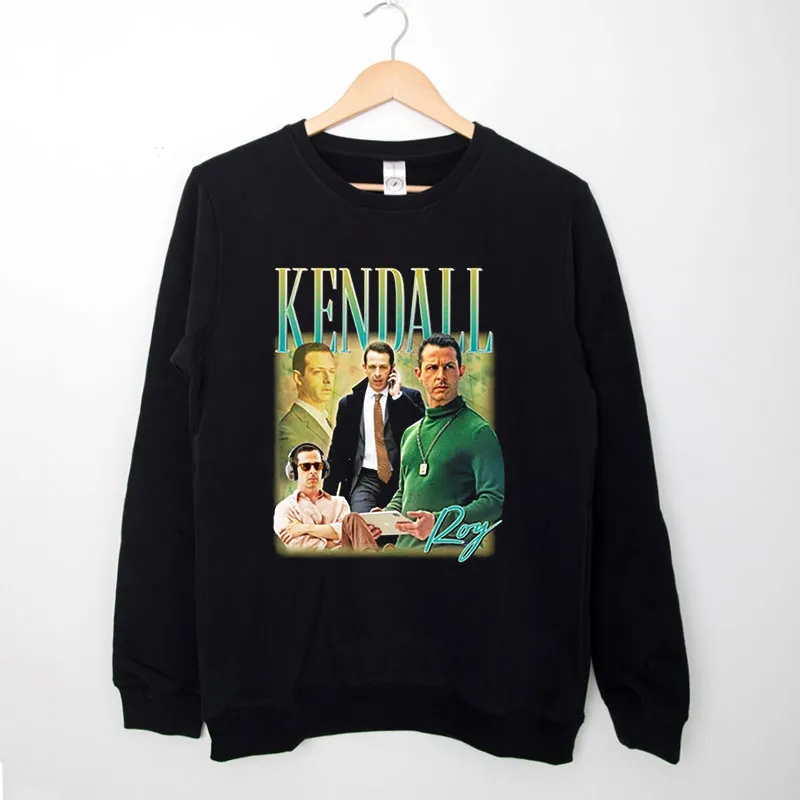 Black Sweatshirt Vintage Inspired Kendall Roy Shirt