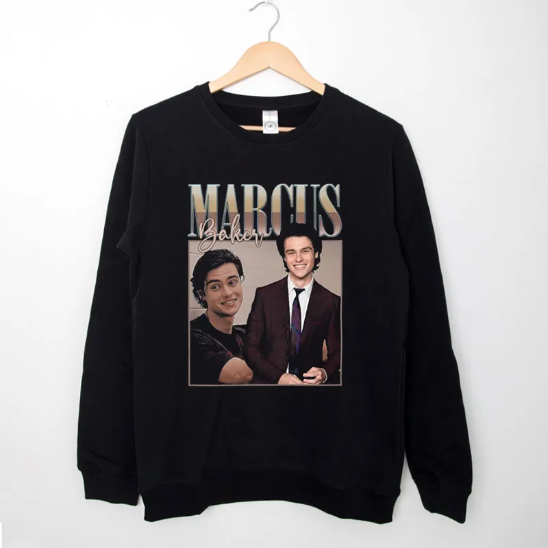 Black Sweatshirt Vintage Inspired Marcus Baker T Shirt