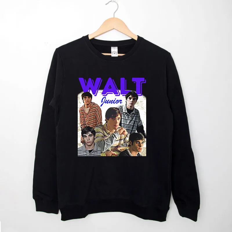 Black Sweatshirt Vintage Inspired Walt Junior T Shirt