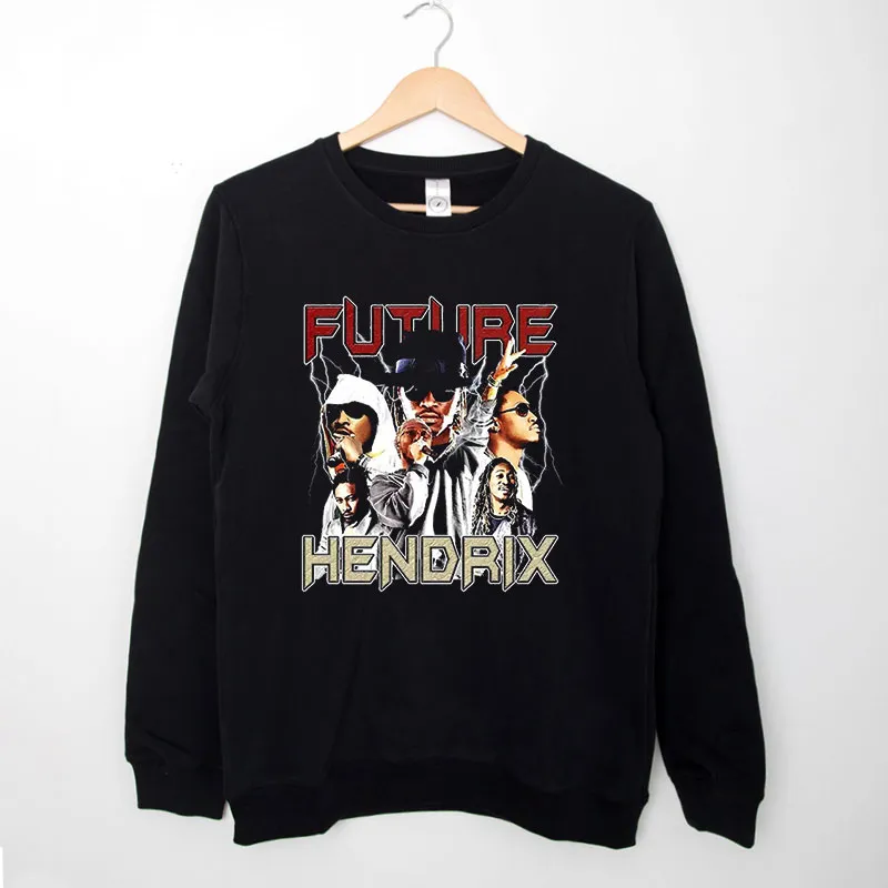 Black Sweatshirt Vintage Rapper Future Hendrix Shirt