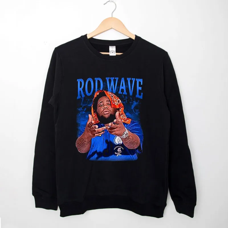Black Sweatshirt Vintage Soulfly Rod Wave Merch Hoodie