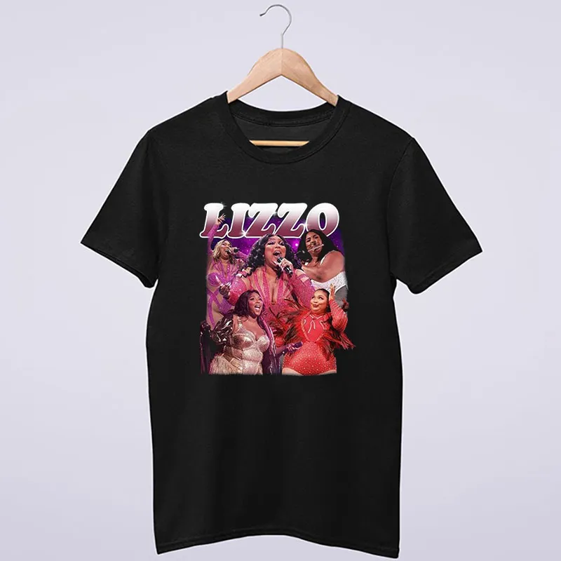 Black T Shirt 90s Vintage Lizzo Music Tour Lizzo Hoodie