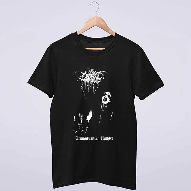 Black T Shirt Retro Vintage Transilvanian Hunger Darkthrone Hoodie