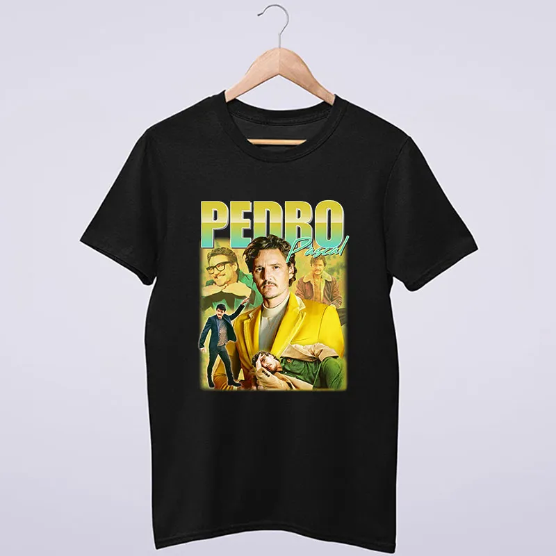Black T Shirt Vintage Inspired Pedro Pascal Shirt