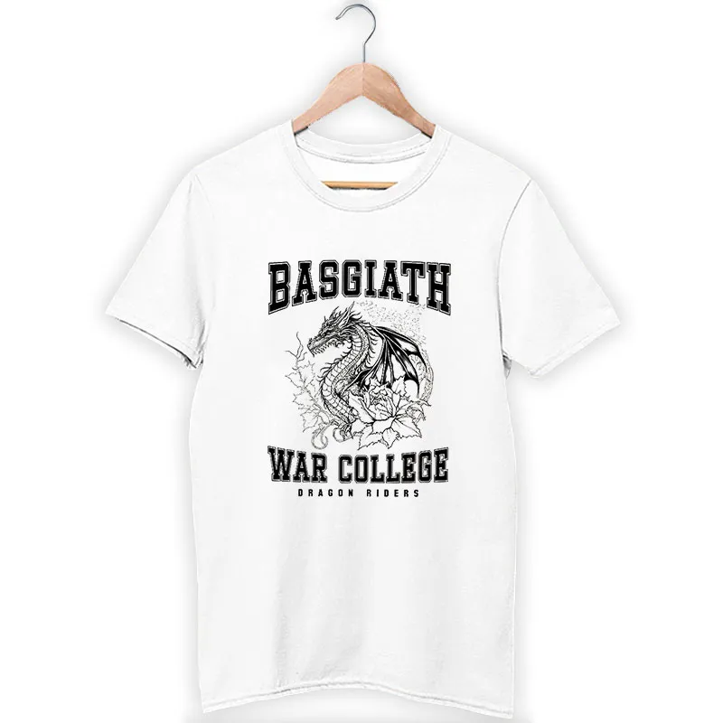 Fourth Wing Dragon Rider Basgiath War College Shirt