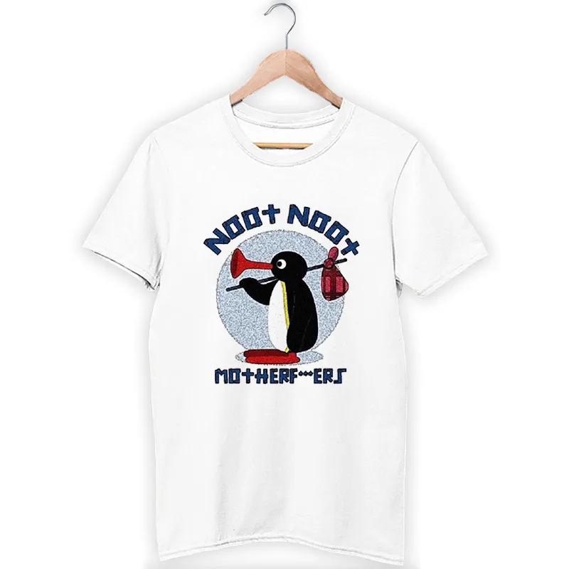 Funny Pingu Noot Noot Motherfkrs T Shirt