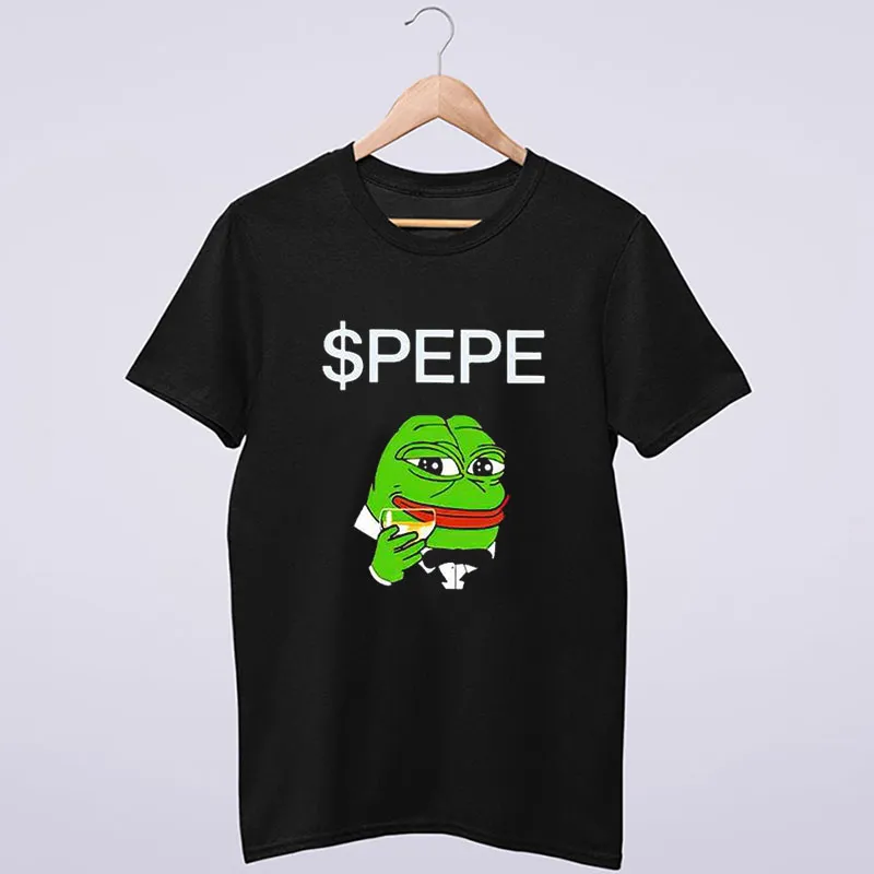 Funny Wine Pepe Drinking Shirt