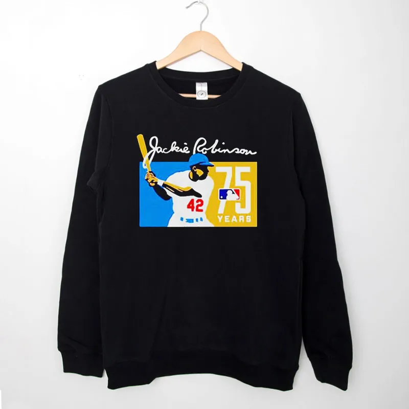 Los Angeles Baseball 75 Years Jackie Robinson Sweatshirt