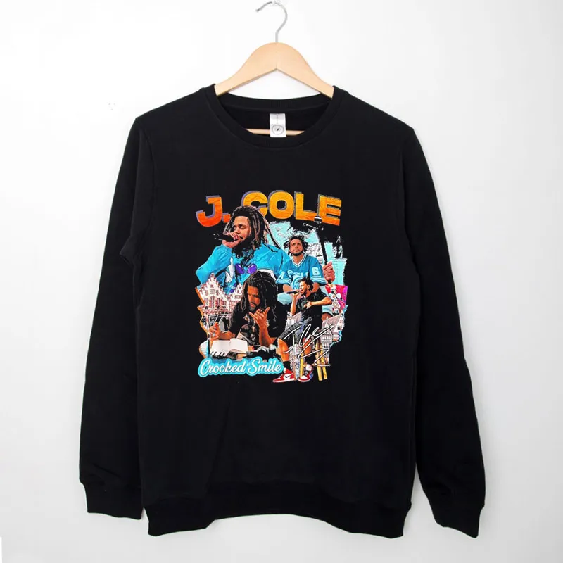 Retro Crooked Smile J Cole Sweatshirt