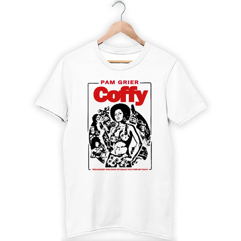 Retro Vintage Coffy Pam Grier T Shirt