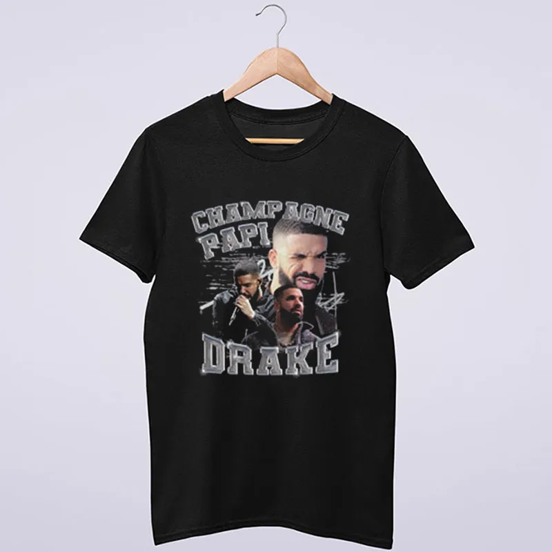 Retro Vintage Drake Champaign Papi Shirt