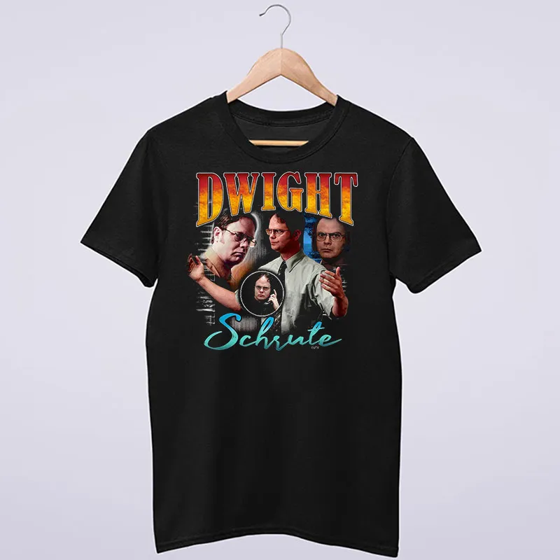 Retro Vintage Dwight Schrute T Shirt