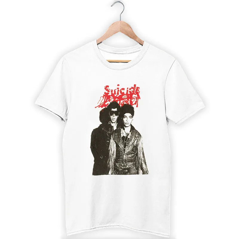 Retro Vintage Rock Band Suicide T Shirt