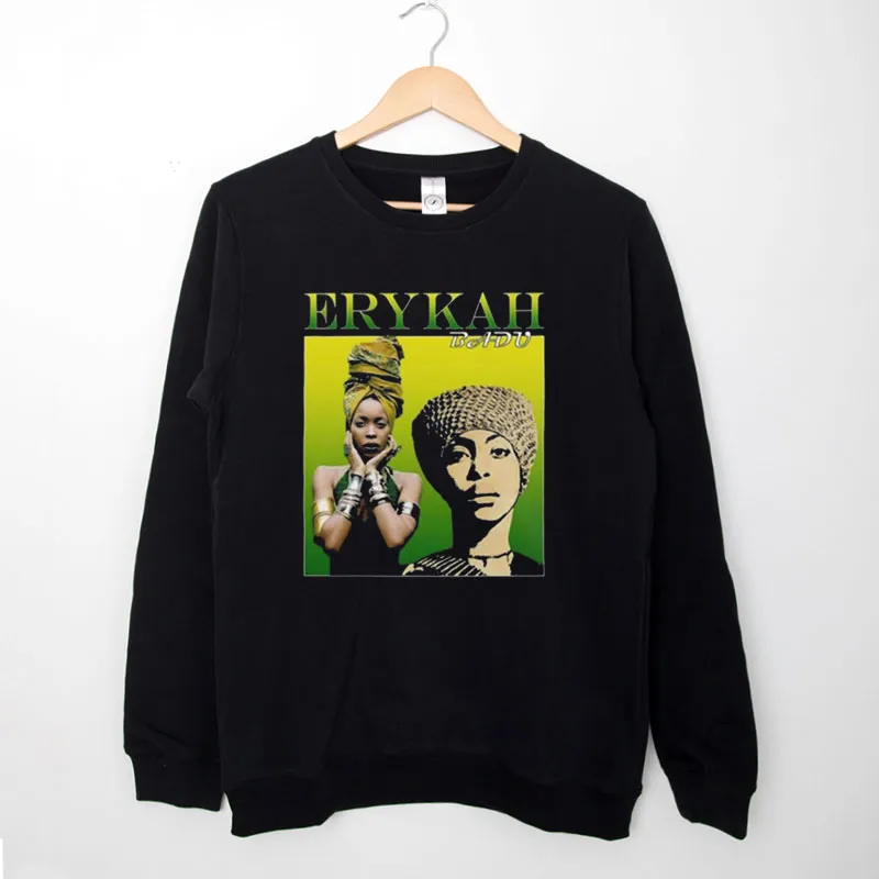 Retro Vintage Singer Erykah Badu Sweatshirt
