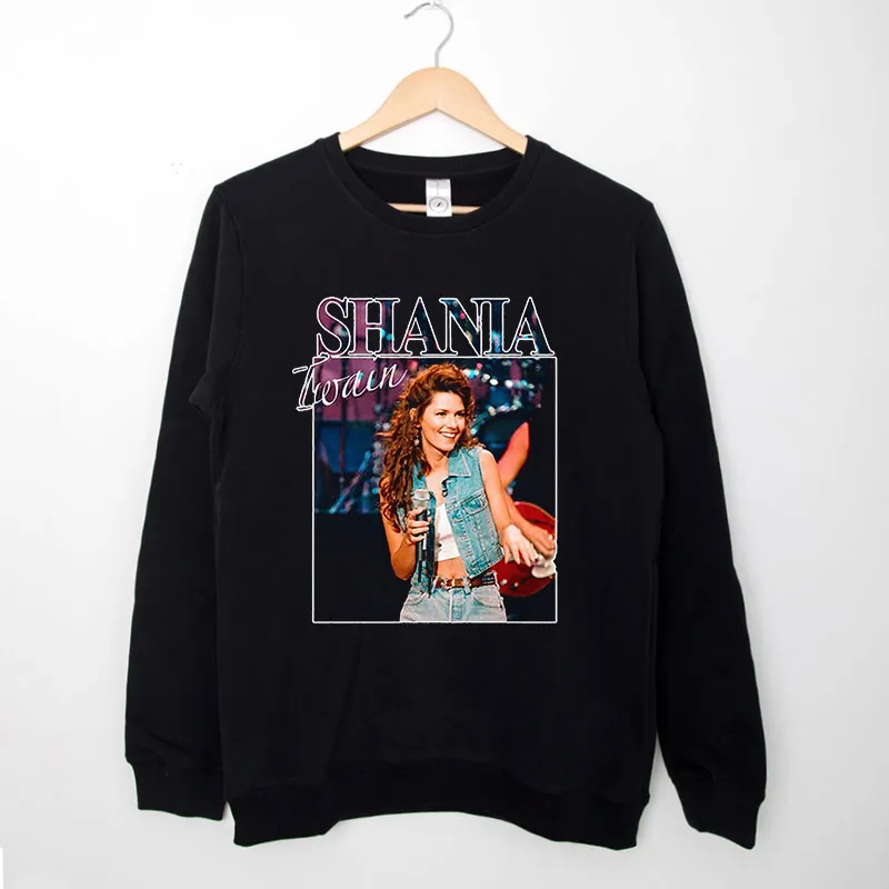 Retro Vintage Singer Twain Shania Sweatshirt