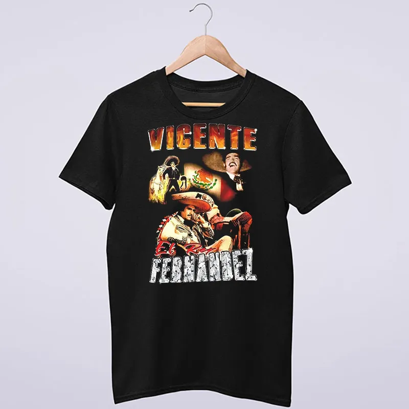 Retro Vintage Vicente Fernandez T Shirt