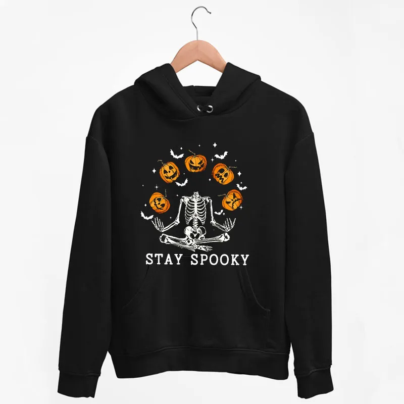 Spooky Season Skeleton Pumpkin Halloween Sweatshirt