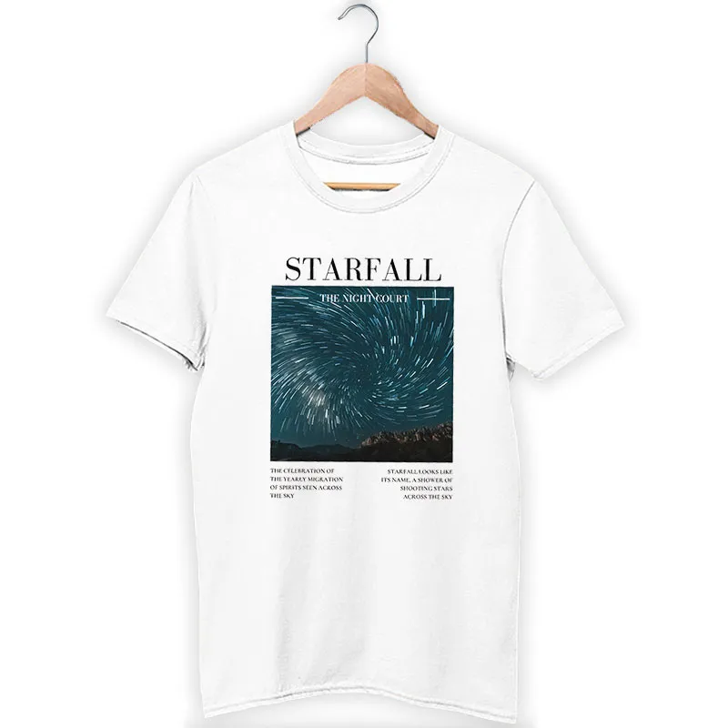 Starfall Court Of Dreams Velaris Merch Shirt