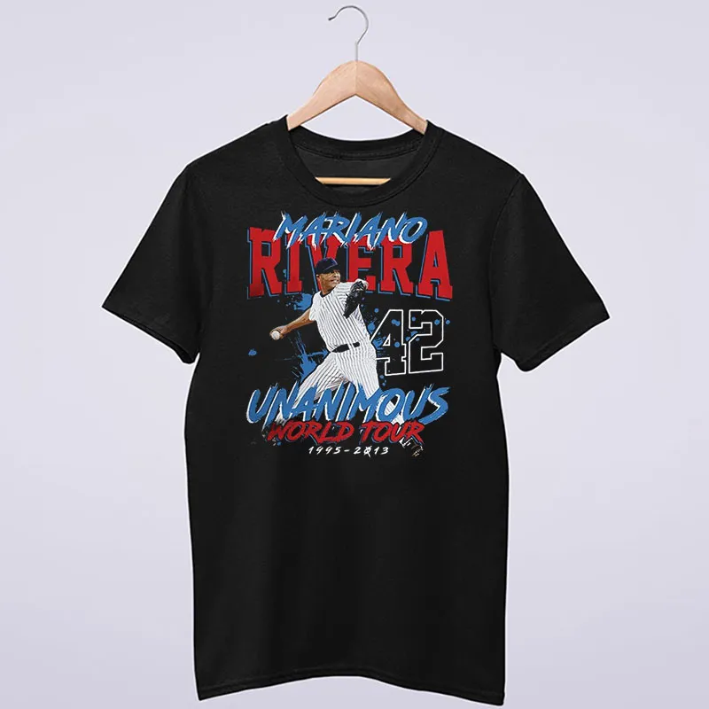Unanimous World Tour Mariano Rivera T Shirt