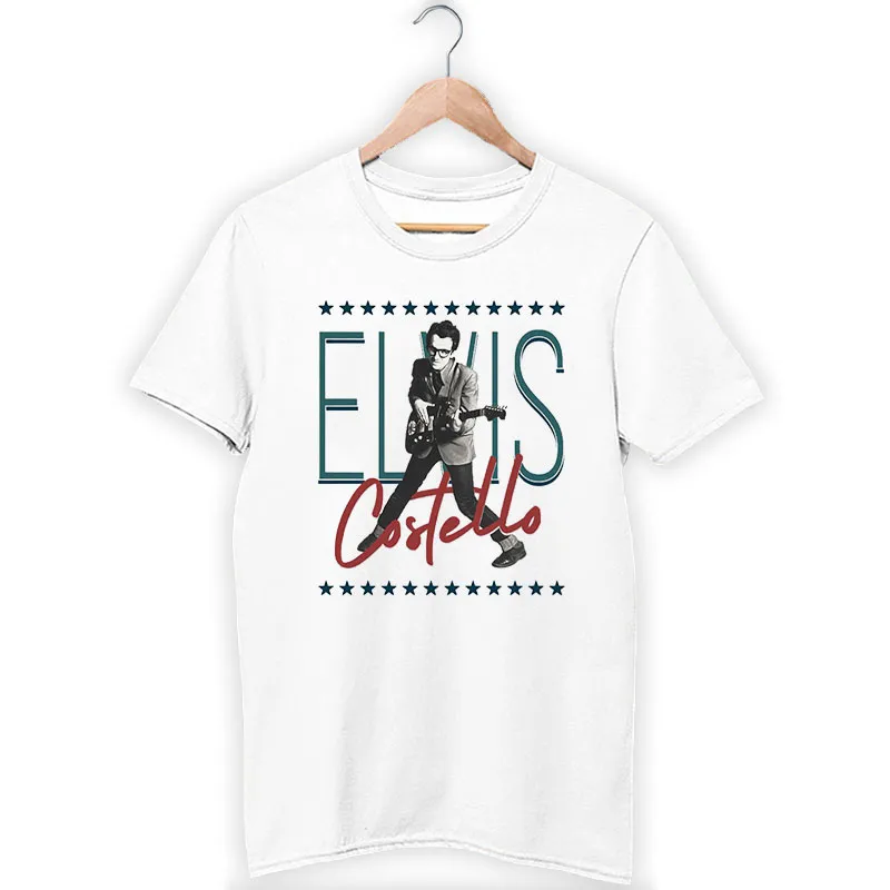 Vintage Inspired Elvis Costello T Shirt